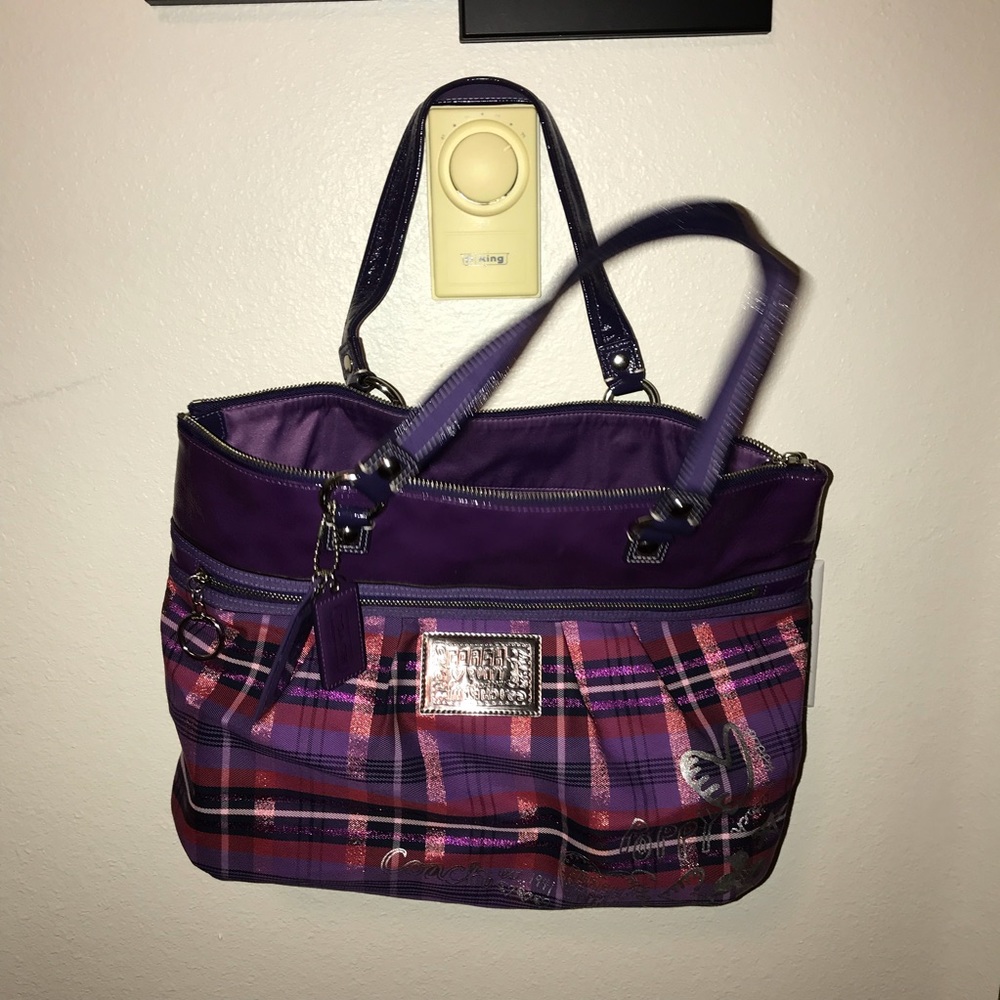 Large Coach Poppy Tote